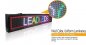 Pantalla LED 7 colores programables - 100 cm x 15 cm