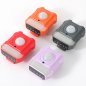 Personal alarm - mini security alarm 7 in 1 vibration/sound/light - 130 dB siren + PIR sensor