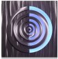 Abstract wall paintings - Metal (aluminum) - LED backlit RGB 20 colors - Circles 50x50cm