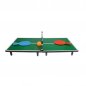 Mesa de mini ping pong - conjunto de tênis de mesa + 2x raquete + 4x bola