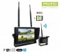 Draadloze camera met monitor - 1x wifi VGA-camera + 7" LCD-monitor met DVR-opname (Audio + Video)