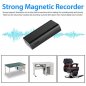Sound recorder with magnet - dictaphone with built-in 16GB memory (up to 60 hours)