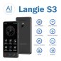 SMART AI Online / Offline hang + fénykép zsebfordító (fordítás 138 nyelven) - Langie S3