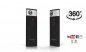 Panoramic 360° pocket HD camera + WiFi and telescopic holder