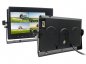 Omgekeerde DVR-monitor 7 "LCD + opname van 4 camera's tot 128GB SDXC-kaart