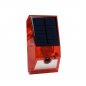 Sensor de alarme solar - lâmpada IP65 à prova d'água 6 modos + detecção de movimento + controle remoto