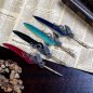 STEAMPUNK Pen set - feather pen + 5 nibs - Exclusive gift set