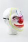 Läskig clownmask med LED - Joker