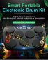 電子ドラムセット - キット 7 ドラム (Bluetooth サポート) + 30 デモソング + 16 トーン
