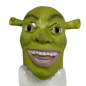 Shrek face mask - for children and adults for Halloween or carnival