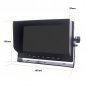 Reverse DVR monitor 7" LCD + recording from 4 cameras up to 128GB SDXC card