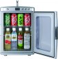 Prosklená chladnička - 25L / 27 plechovek
