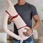 Girlfriend pillow - push sleeping cushion for men in the shape of a woman with arm (half body)