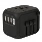 Univerzálny cestovný AC/DC adaptér - 4 USB sloty s max 5A