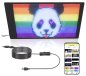 Écran de panneau d'affichage flexible à LED - panneau publicitaire programmable avec Bluetooth pour téléphone portable