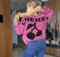 Pletený dámsky sveter - ružová farba - Cherry - TRENDORIA - fashion Julzz