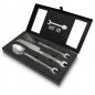 Σετ βασικά εργαλεία + 3 μαχαιροπίρουνα σε θήκη - δώρο για άντρα