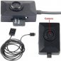 Gumbna kamera mini 3x2x1cm z ločljivostjo HD in napajanjem USB