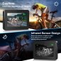 Bike rear view camera FULL HD SET + 4,3" Monitor with micro SD recording function