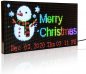 Programmable WiFi LED panel board RGB color - 20x39cm with stand