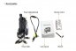 VGA Parkovací set 7" LCD monitor + 2x vodeodolná kamera s uhlom 150°