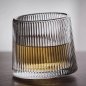 Vaso de whisky giratorio de 160 ml: vaso de whisky o bourbon elegante y único