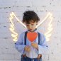 Lighting Wings on the Wall - Dekorasi neon dengan lampu latar yang dipimpin