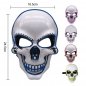 LED face mask - Skull blue