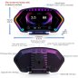 HUD palubní počítač do auta (displej) 6" - Multifunkční sportovní Akcelerometr Display