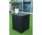 Gas cylinder cover - square/black