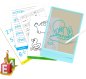 Tableta de escritura para niños - Cuaderno inteligente transparente LCD para dibujar 8,5"