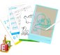 Tablette d'écriture pour enfants - Carnet intelligent LCD transparent pour dessiner 8,5"