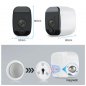 Bezpečnostná IP HD kamera s extra dlhou výdržou batérie + WiFi + IR LED