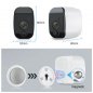 Beveiliging IP HD camera met extra lange batterijduur + WiFi + IR LED