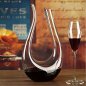 Bokal za vino i dekanter 1500 ml - Unikatni dekanteri u obliku slova U + kuglice za čišćenje