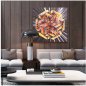 Metal pictures on the wall - (aluminum) - LED backlit RGB 20 colors - Magic cube 50x50cm