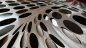 3D paintings on the wall metal (aluminum) LED backlit RGB 20 colors - SPIRAL 50x50cm