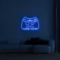 Svjetleći logo NEON LED znak - motiv GAMER 75 cm