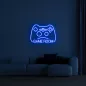 Belysningslogo NEON LED-skilt - motiv GAMER 75 cm