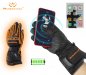 Guantes calefactables eléctricos con almohadilla protectora + batería de 6000mAh + 3 niveles de calentamiento 40-65°