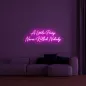 LED 3D Light PARTY Logo - Inschriften an der Wand 200 cm