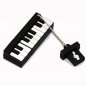 Morsom USB 16 GB - svart piano