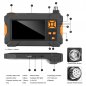 Endoskopkamera FULL HD + 4,3 "Display + Kamera mit 8x LED-Leuchten mit 5 m Kabel + IP67