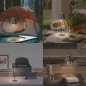 LED lampa na stôl na batériu so stmievaním dotyková vodeodolná IP54 aj do exteriéru