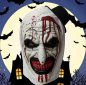 COSPLAY TERRIFIER clown - Latex (silicone) Halloween mask for face or head