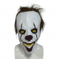 Clown ansiktsmask - för barn och vuxna för Halloween eller karneval