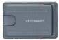 Slim Wallet - portefeuille minimaliste en cuir ultra fin pour 6 cartes (gris)