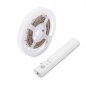 LED strip 1M for kitchen, bed, staircase with motion sensor for 4xAAA batteries - PACK