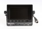 5" LCD monitor with the possibility to connect 3 reverse cameras