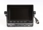 5" LCD monitor s možnosťou pripojiť 3 cúvacie kamery